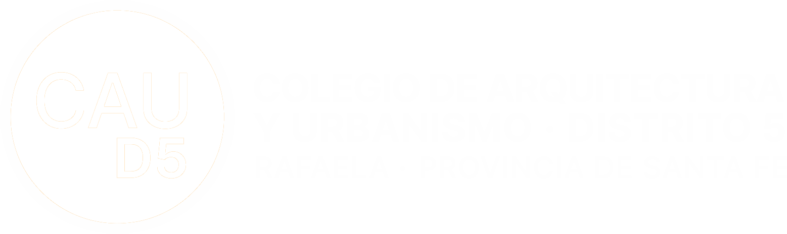 Colegio de Arquitectura y Urbanismo Distrito 5 | Rafaela – Provincia de Santa Fe